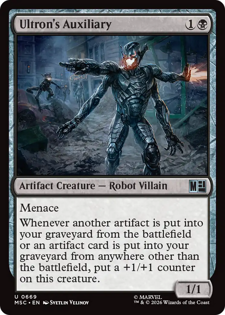 Ultron's Auxiliary [Marvel Super Heroes Commander] - The Mythic Store | 24h Order Processing