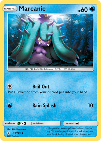 Mareanie (39/145) [Sun & Moon: Guardians Rising] - The Mythic Store | 24h Order Processing