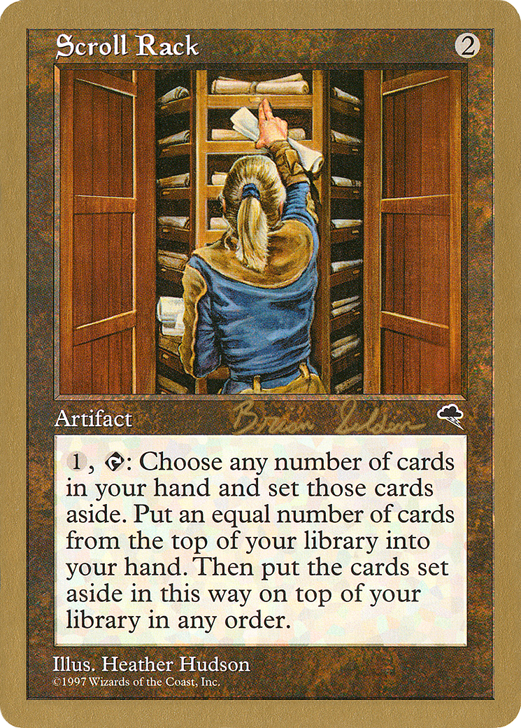 Scroll Rack (Brian Selden) [World Championship Decks 1998] - The Mythic Store | 24h Order Processing