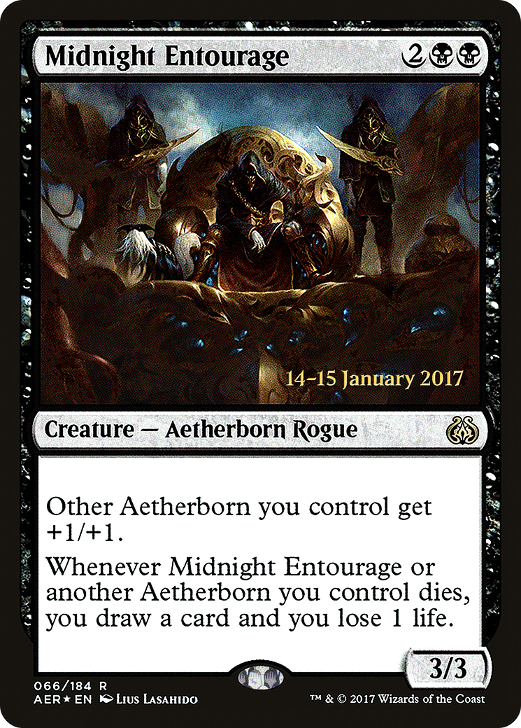 Midnight Entourage [Aether Revolt Prerelease Promos] - The Mythic Store | 24h Order Processing