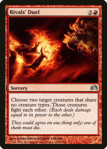 Rivals' Duel [Planechase 2012] - The Mythic Store | 24h Order Processing