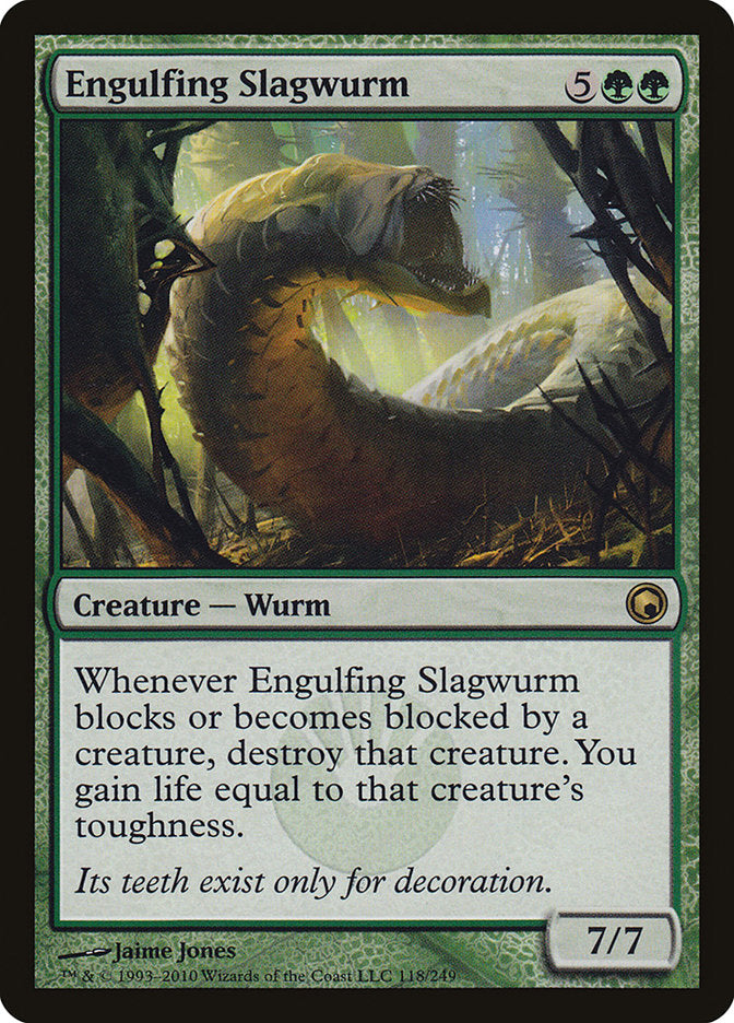 Engulfing Slagwurm [Scars of Mirrodin] - The Mythic Store | 24h Order Processing
