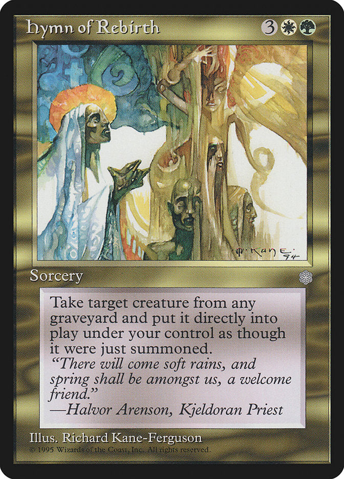 Hymn of Rebirth [Ice Age] - The Mythic Store | 24h Order Processing