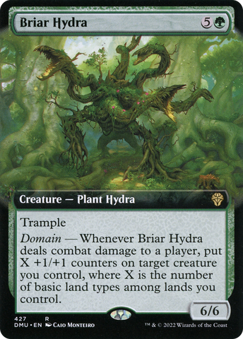 Briar Hydra (Extended Art) [Dominaria United] - The Mythic Store | 24h Order Processing