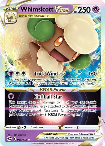 Whimsicott VSTAR (065/172) [Sword & Shield: Brilliant Stars] - The Mythic Store | 24h Order Processing