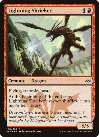 Lightning Shrieker [Fate Reforged] - The Mythic Store | 24h Order Processing