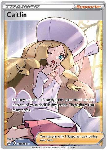Caitlin (189/198) [Sword & Shield: Chilling Reign] - The Mythic Store | 24h Order Processing