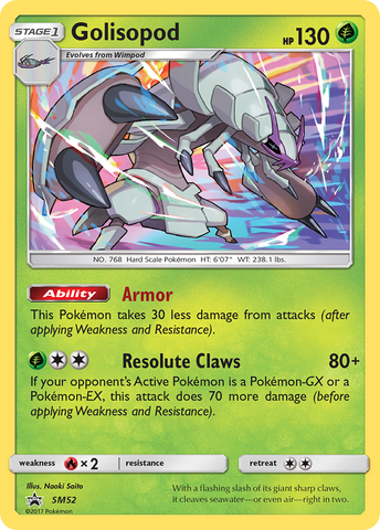 Golisopod (SM52) [Sun & Moon: Black Star Promos] - The Mythic Store | 24h Order Processing