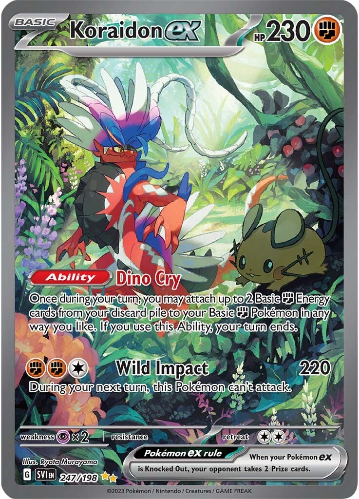 Koraidon ex (247/198) [Scarlet & Violet: Base Set] - The Mythic Store | 24h Order Processing