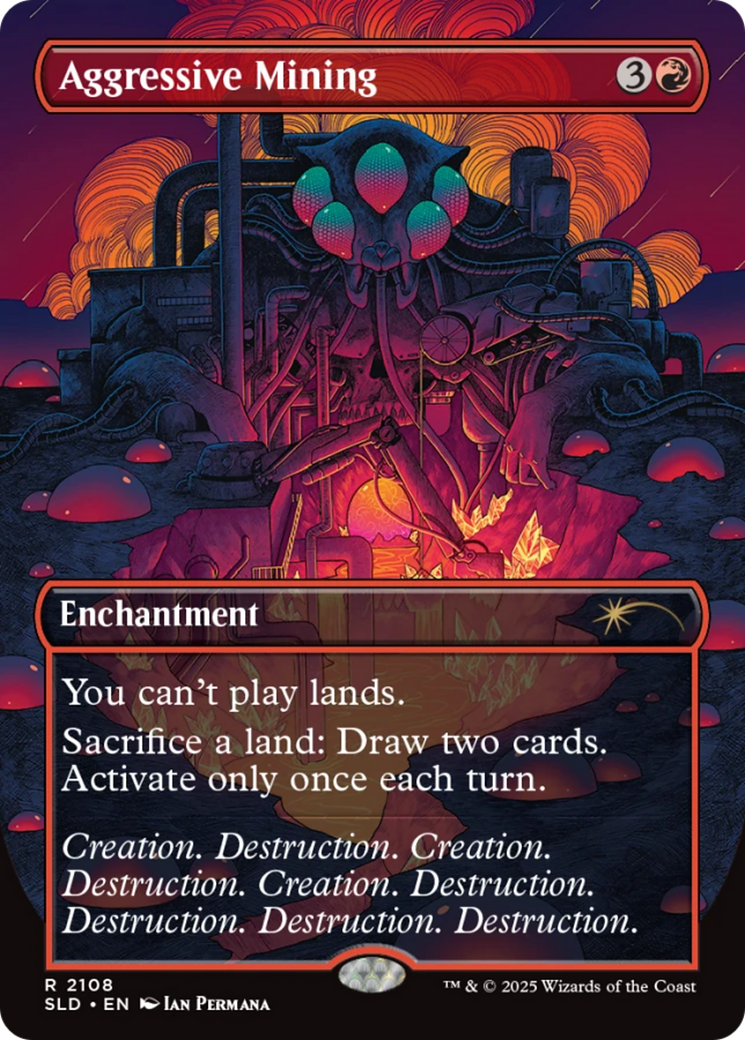 Aggressive Mining (Galaxy Foil) [Secret Lair Drop Series] - The Mythic Store | 24h Order Processing