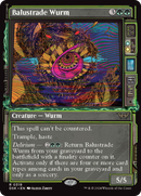 Balustrade Wurm (Showcase) [Duskmourn: House of Horror] - The Mythic Store | 24h Order Processing