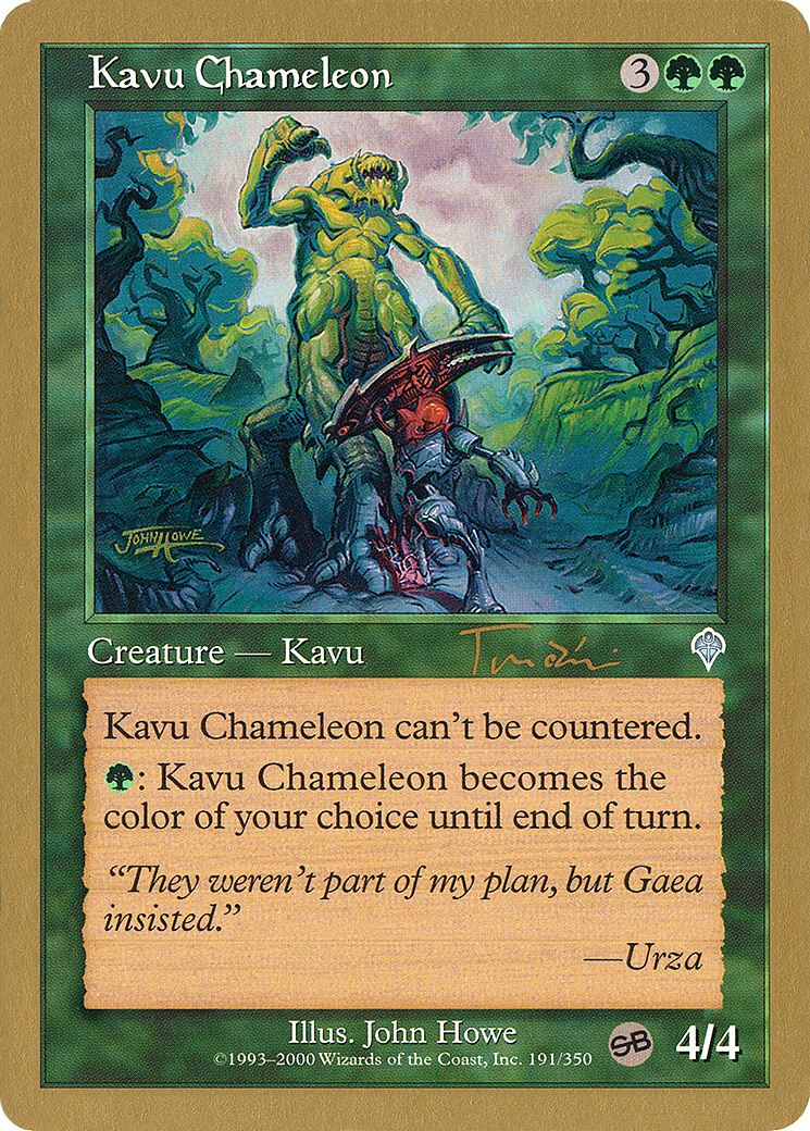 Kavu Chameleon (Jan Tomcani) (SB) [World Championship Decks 2001] - The Mythic Store | 24h Order Processing