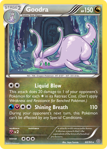 Goodra (60/98) [XY: Ancient Origins] - The Mythic Store | 24h Order Processing
