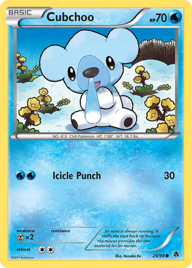 Cubchoo (29/98) [Black & White: Emerging Powers] - The Mythic Store | 24h Order Processing