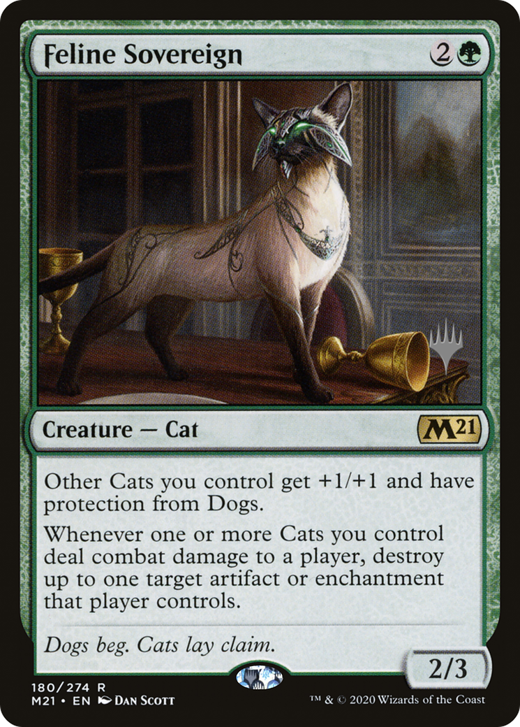 Feline Sovereign (Promo Pack) [Core Set 2021 Promos] - The Mythic Store | 24h Order Processing
