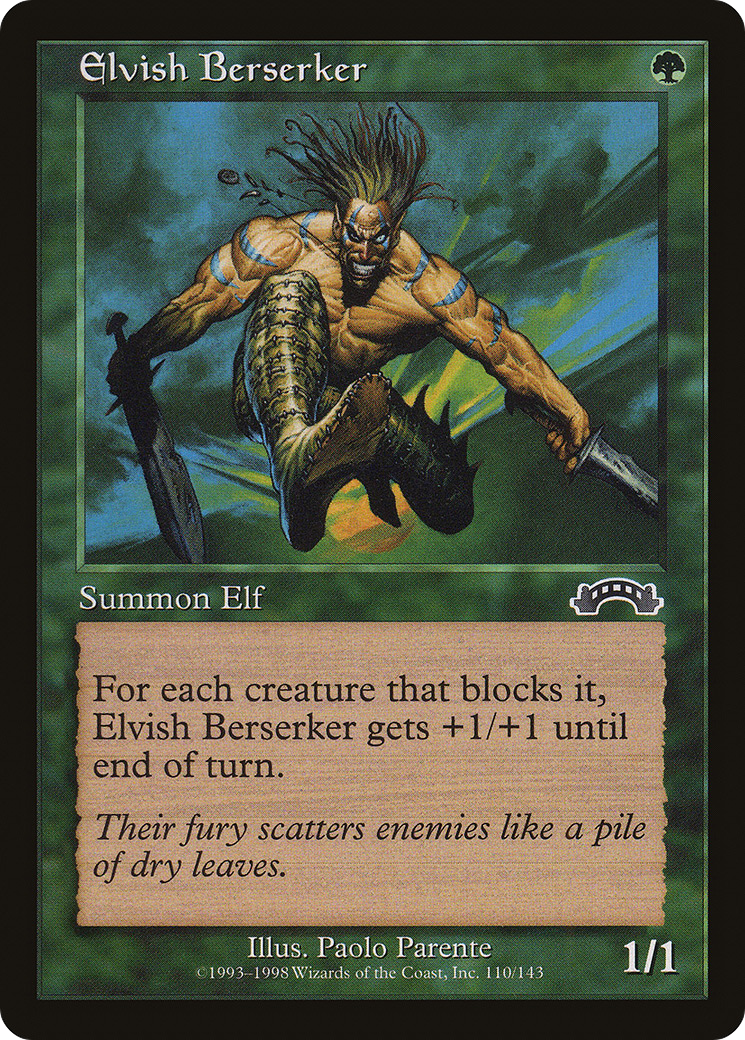 Elvish Berserker [Exodus] - The Mythic Store | 24h Order Processing