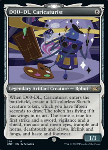 D00-DL, Caricaturist (Showcase) [Unfinity] - The Mythic Store | 24h Order Processing