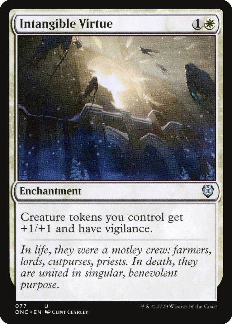 Intangible Virtue [Phyrexia: All Will Be One Commander] - The Mythic Store | 24h Order Processing