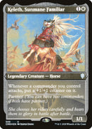 Keleth, Sunmane Familiar (Etched) [Commander Legends] - The Mythic Store | 24h Order Processing