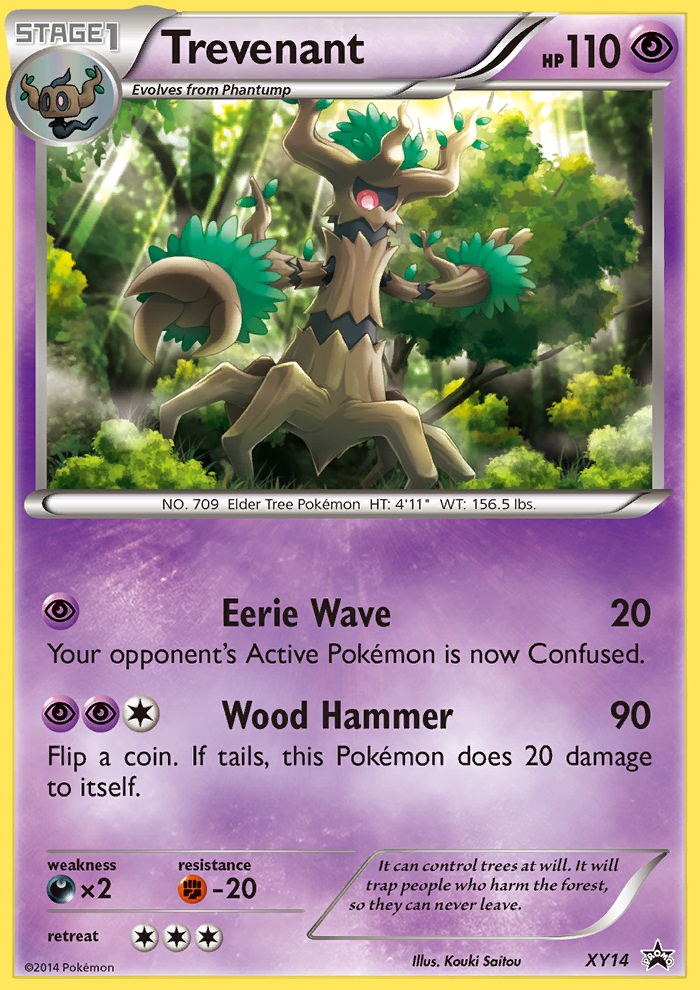 Trevenant (XY14) [XY: Black Star Promos] - The Mythic Store | 24h Order Processing