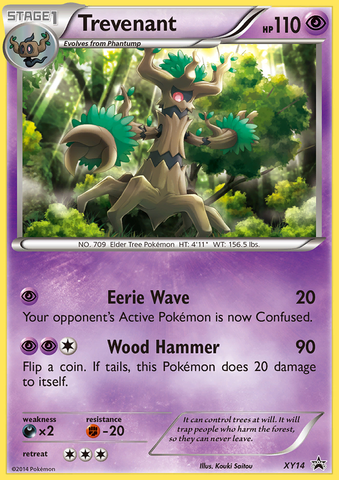 Trevenant (XY14) [XY: Black Star Promos] - The Mythic Store | 24h Order Processing