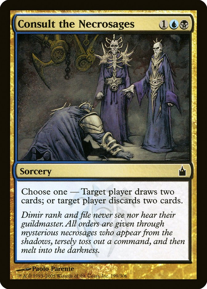 Consult the Necrosages [Ravnica: City of Guilds] - The Mythic Store | 24h Order Processing