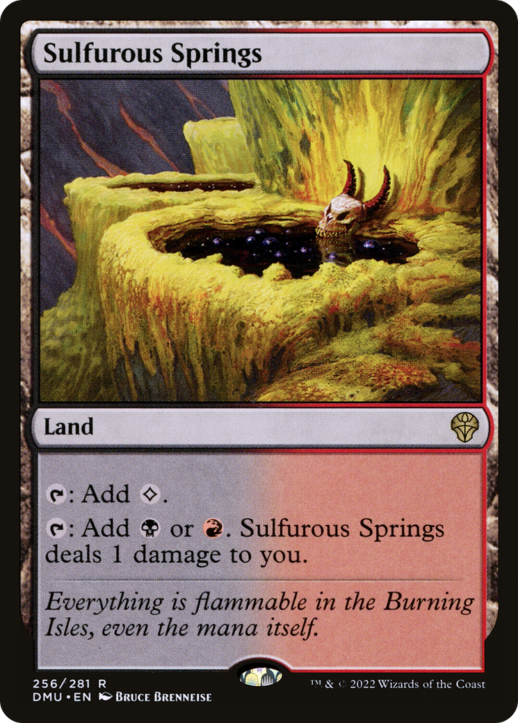 Sulfurous Springs [Dominaria United] - The Mythic Store | 24h Order Processing