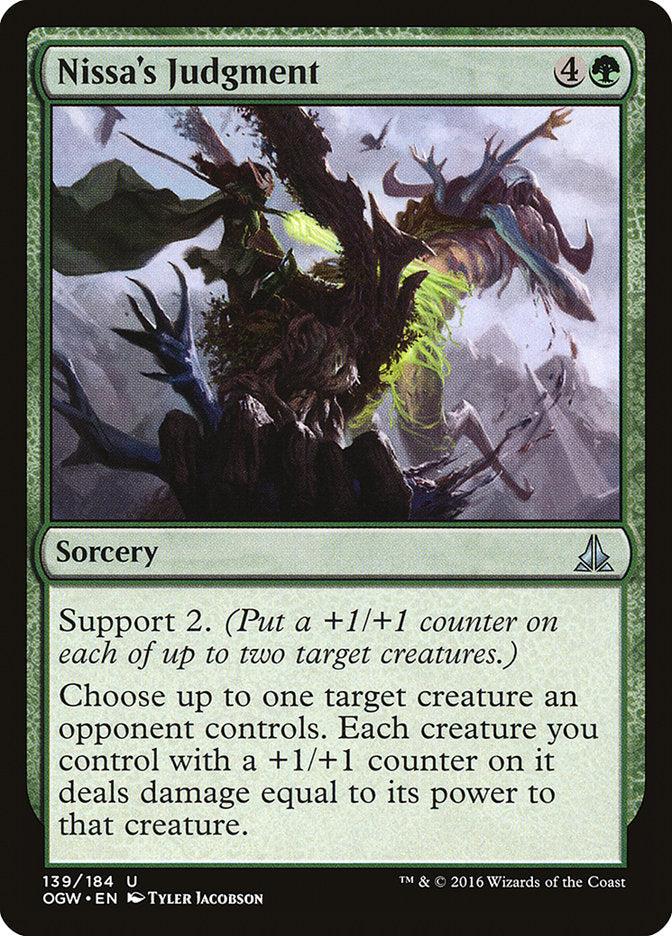 Nissa's Judgment [Oath of the Gatewatch] - The Mythic Store | 24h Order Processing
