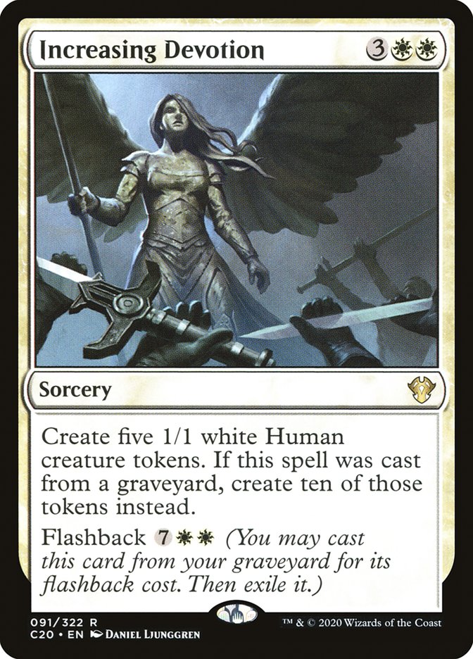 Increasing Devotion [Commander 2020] - The Mythic Store | 24h Order Processing