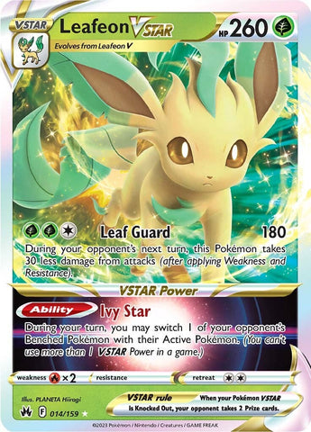 Leafeon VSTAR (014/159) [Sword & Shield: Crown Zenith] - The Mythic Store | 24h Order Processing