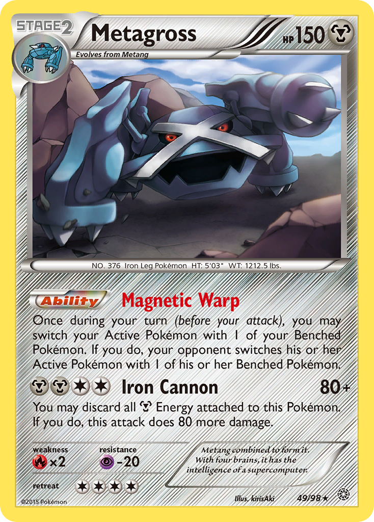 Metagross (49/98) [XY: Ancient Origins] - The Mythic Store | 24h Order Processing