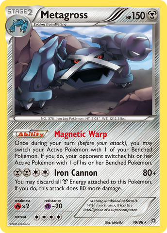 Metagross (49/98) [XY: Ancient Origins] - The Mythic Store | 24h Order Processing