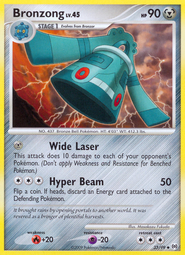 Bronzong (33/99) [Platinum: Arceus] - The Mythic Store | 24h Order Processing