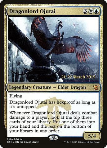 Dragonlord Ojutai [Dragons of Tarkir Prerelease Promos] - The Mythic Store | 24h Order Processing