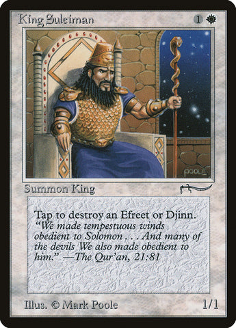 King Suleiman [Arabian Nights] - The Mythic Store | 24h Order Processing
