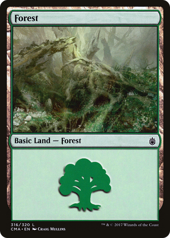 Forest (316) [Commander Anthology] - The Mythic Store | 24h Order Processing