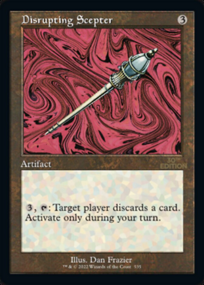 Disrupting Scepter (Retro) [30th Anniversary Edition] - The Mythic Store | 24h Order Processing