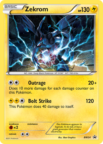 Zekrom (BW24) [Black & White: Black Star Promos] - The Mythic Store | 24h Order Processing