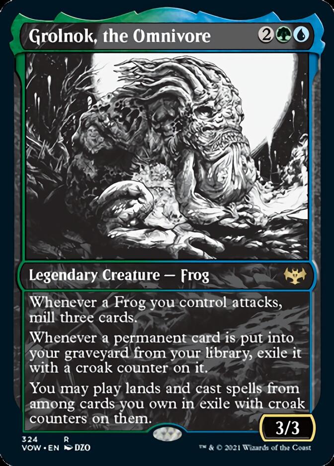 Grolnok, the Omnivore (Showcase Eternal Night) [Innistrad: Crimson Vow] - The Mythic Store | 24h Order Processing
