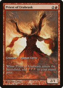 Priest of Urabrask (Game Day) (Full Art) [New Phyrexia Promos] - The Mythic Store | 24h Order Processing