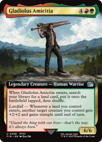 Gladiolus Amicitia (Extended Art) [FINAL FANTASY] - The Mythic Store | 24h Order Processing