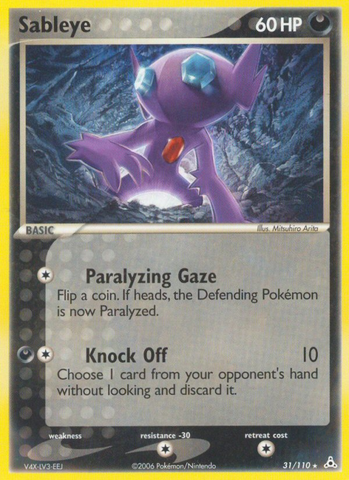 Sableye (31/110) [EX: Holon Phantoms] - The Mythic Store | 24h Order Processing