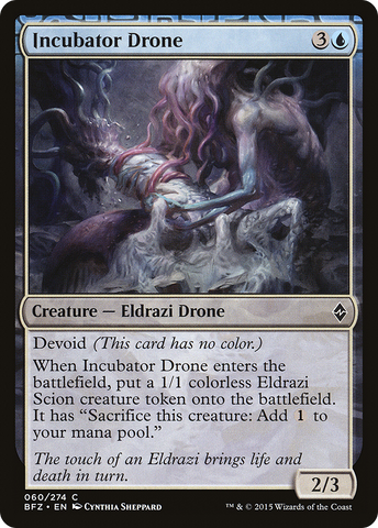 Incubator Drone [Battle for Zendikar] - The Mythic Store | 24h Order Processing