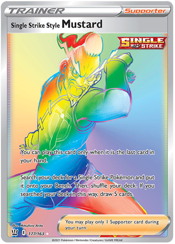 Single Strike Style Mustard (177/163) [Sword & Shield: Battle Styles] - The Mythic Store | 24h Order Processing