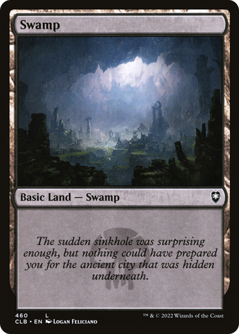 Swamp (460) [Commander Legends: Battle for Baldur's Gate] - The Mythic Store | 24h Order Processing