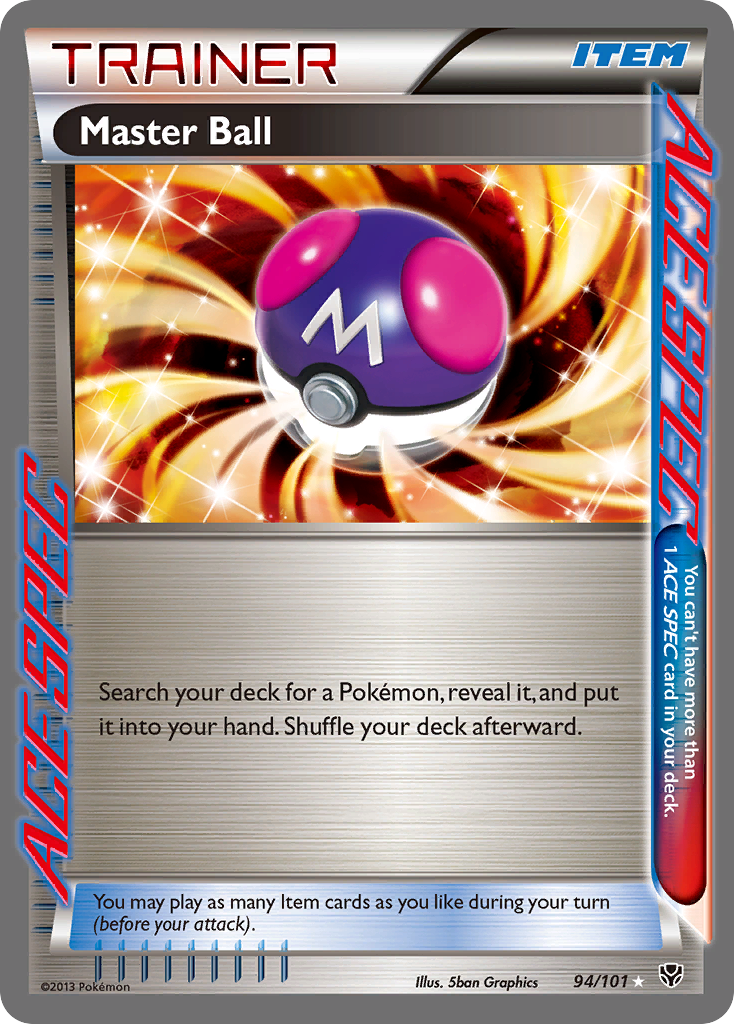 Master Ball (94/101) [Black & White: Plasma Blast] - The Mythic Store | 24h Order Processing