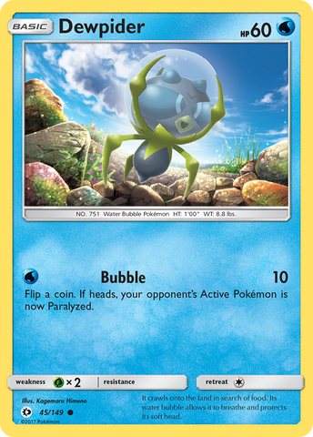 Dewpider (45/149) [Sun & Moon: Base Set] - The Mythic Store | 24h Order Processing