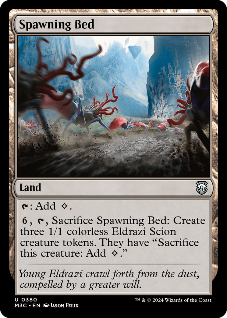 Spawning Bed (Ripple Foil) [Modern Horizons 3 Commander] - The Mythic Store | 24h Order Processing