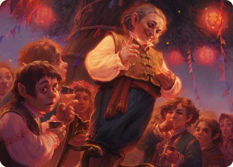 Bilbo, Retired Burglar Art Card [The Lord of the Rings: Tales of Middle-earth Art Series] - The Mythic Store | 24h Order Processing