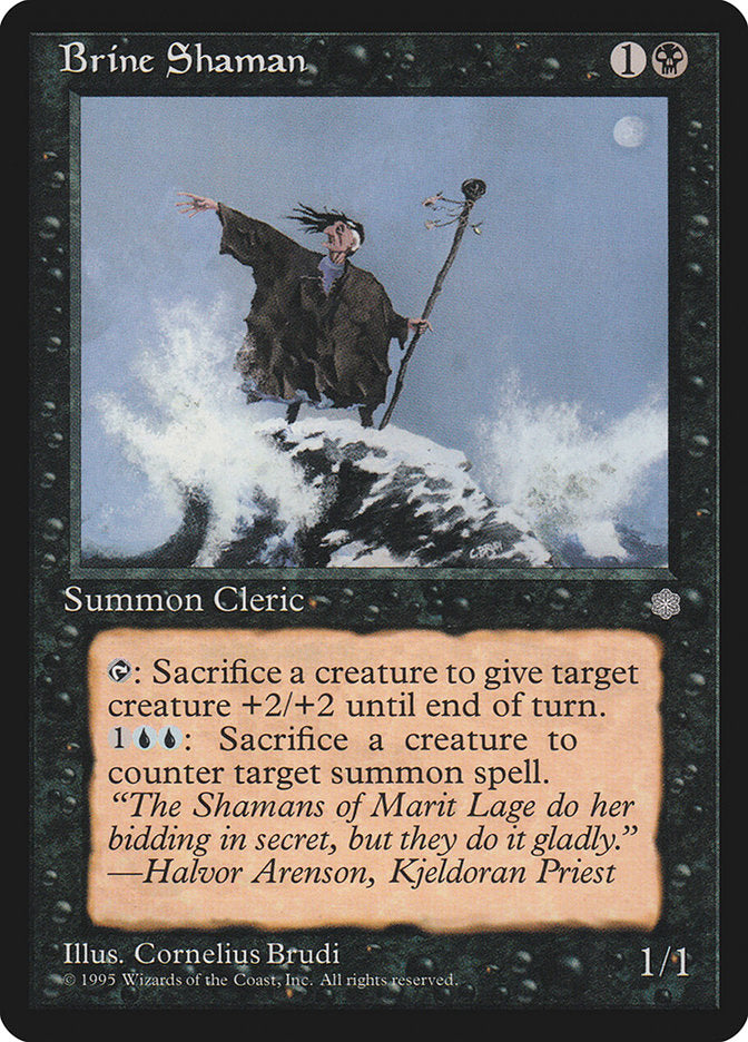 Brine Shaman [Ice Age] - The Mythic Store | 24h Order Processing